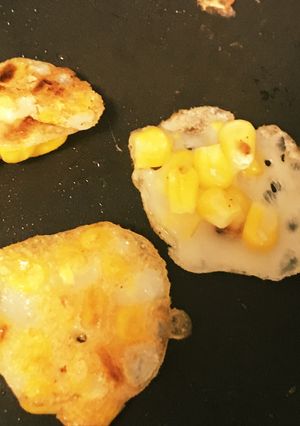 お弁当にコーンおやき風♡手づかみ食べに！-レシピのメイン写真