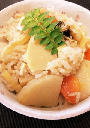 炊飯器で簡単!たけのこご飯♪-レシピのメイン写真