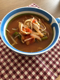 意外♡切干大根の食べるトマトスープ-レシピのメイン写真