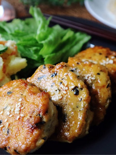 豆腐とひじきの柔らかつくねバーグ☆-レシピのメイン写真
