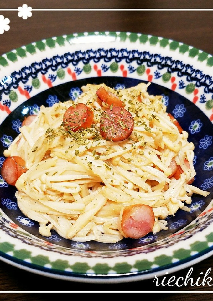 えのきとウインナーのレモンバター炒め-レシピのメイン写真