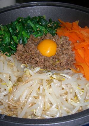 ☆ホットプレートDE石焼風ビビンバ☆-レシピのメイン写真