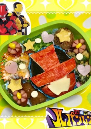 ルパンレンジャー キャラ弁 超簡単-レシピのメイン写真