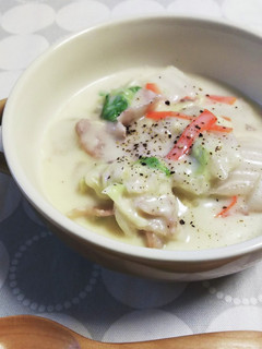 豚肉と白菜のクリーム煮-レシピのメイン写真