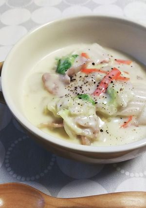 豚肉と白菜のクリーム煮-レシピのメイン写真