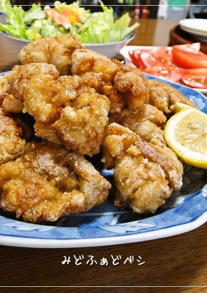 一度に揚げる✿理想の鶏のから揚げ-レシピのメイン写真