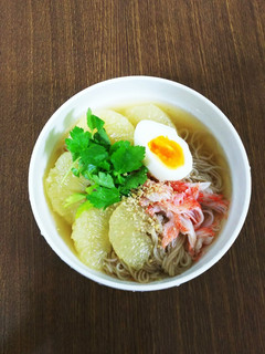 あっさりグレープフルーツ冷麺-レシピのメイン写真