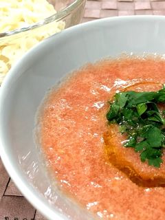 抗酸化作用で体のサビ取り!トマトつけ麺♡-レシピのメイン写真