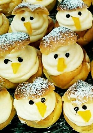 ヒヨコちゃんシュークリーム-レシピのメイン写真