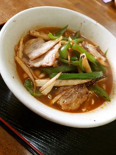 シャキシャキ野菜炒めのせ辛ラーメン-レシピのメイン写真