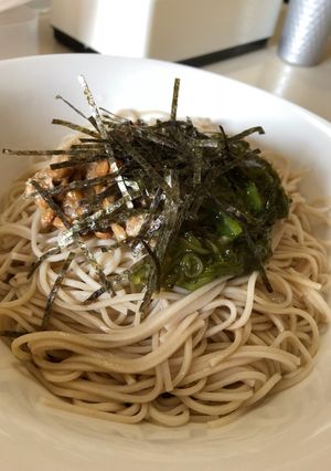 簡単ランチ☆納豆オクラ冷やしそば-レシピのメイン写真