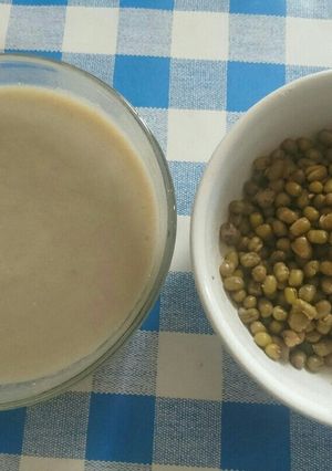 緑豆のペーストと水煮とイカの豆詰-レシピのメイン写真