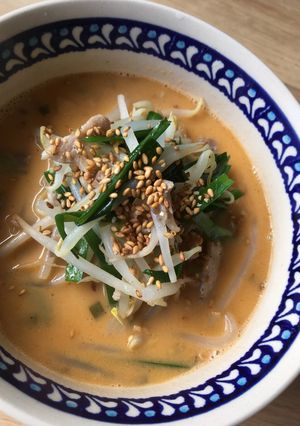 簡単に辛ラーメンで担々麺-レシピのメイン写真
