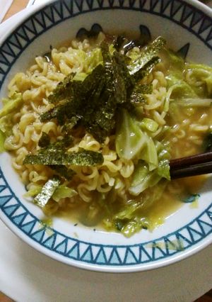 レンジで辛ラーメン-レシピのメイン写真