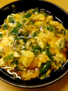 簡単昼食 にら玉丼-レシピのメイン写真