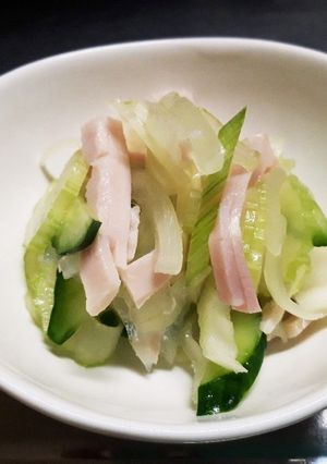 セロリとハムのマリネ-レシピのメイン写真