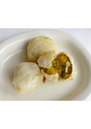 離乳食後期【かぼちゃ団子】娘ニヤニヤ-レシピのメイン写真