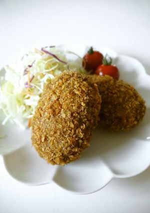 絶品☆捏ねないde肉々しいメンチカツ♪-レシピのメイン写真