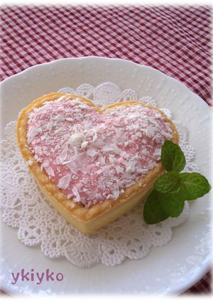 濃厚苺❤レアチーズケーキ-レシピのメイン写真