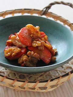 くるみとにんじんのカレーきんぴら-レシピのメイン写真