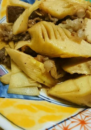 たけのこの中華風甘酢炒め-レシピのメイン写真