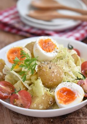 春キャベツと新じゃがのデリ風サラダ-レシピのメイン写真