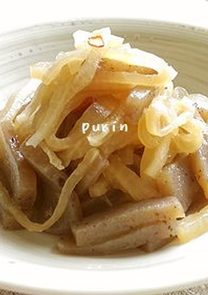 作りおきに♪大根とこんにゃくの甘辛炒め-レシピのメイン写真