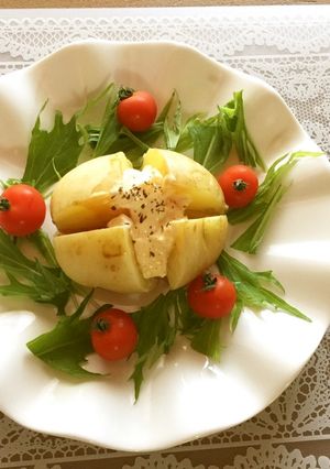 レンジで簡単☆新じゃがに甘酢タルタル～-レシピのメイン写真