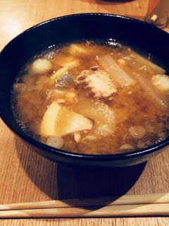 鮭缶で◆焼きたけのこ汁-レシピのメイン写真