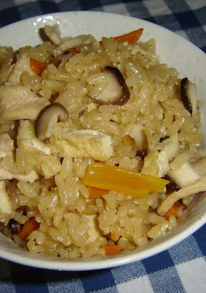 鶏五目☆炊き込みご飯-レシピのメイン写真