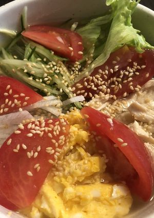 簡単さっぱり野菜たっぷりふるる冷麺-レシピのメイン写真
