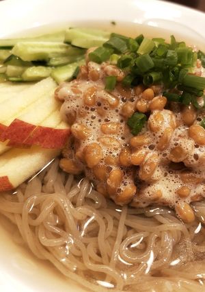 さっぱりネバネバふるる冷麺-レシピのメイン写真