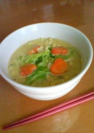 子供もOK！クリーミーカレーうどん-レシピのメイン写真