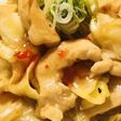 鶏肉&キャベツ炒め☆スイートチリソース添