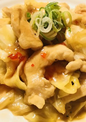 鶏肉＆キャベツ炒め☆スイートチリソース添-レシピのメイン写真