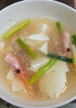 捨てないで！甘えびの頭☆うま出汁スープ-レシピのメイン写真