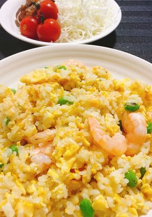 【時短10分】余り物だらけでチャーハン-レシピのメイン写真