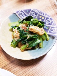 簡単♪小松菜のおかか煮-レシピのメイン写真