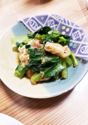 簡単♪小松菜のおかか煮-レシピのメイン写真
