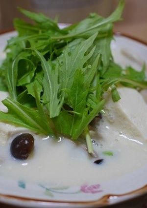 豆腐の豆乳スープ-レシピのメイン写真