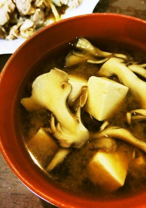 舞茸のお味噌汁-レシピのメイン写真