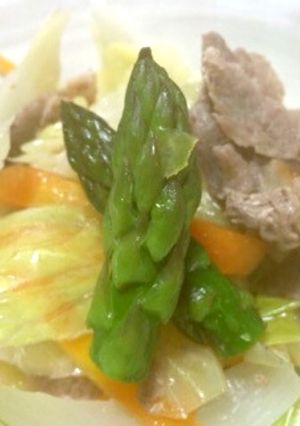 春野菜の土鍋蒸し-レシピのメイン写真