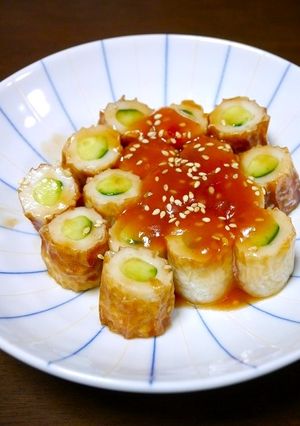 簡単！胡瓜竹輪のチリソース和え-レシピのメイン写真