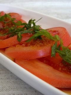 ★トマトの生姜醤油ドレッシング★-レシピのメイン写真