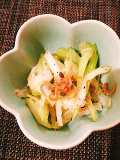 セロリのオイル和え【簡単副菜】-レシピのメイン写真
