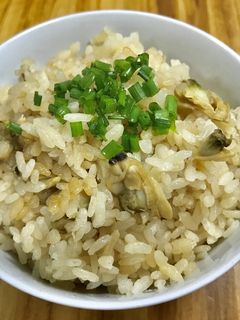 水煮缶で簡単『アサリの炊き込みご飯』-レシピのメイン写真
