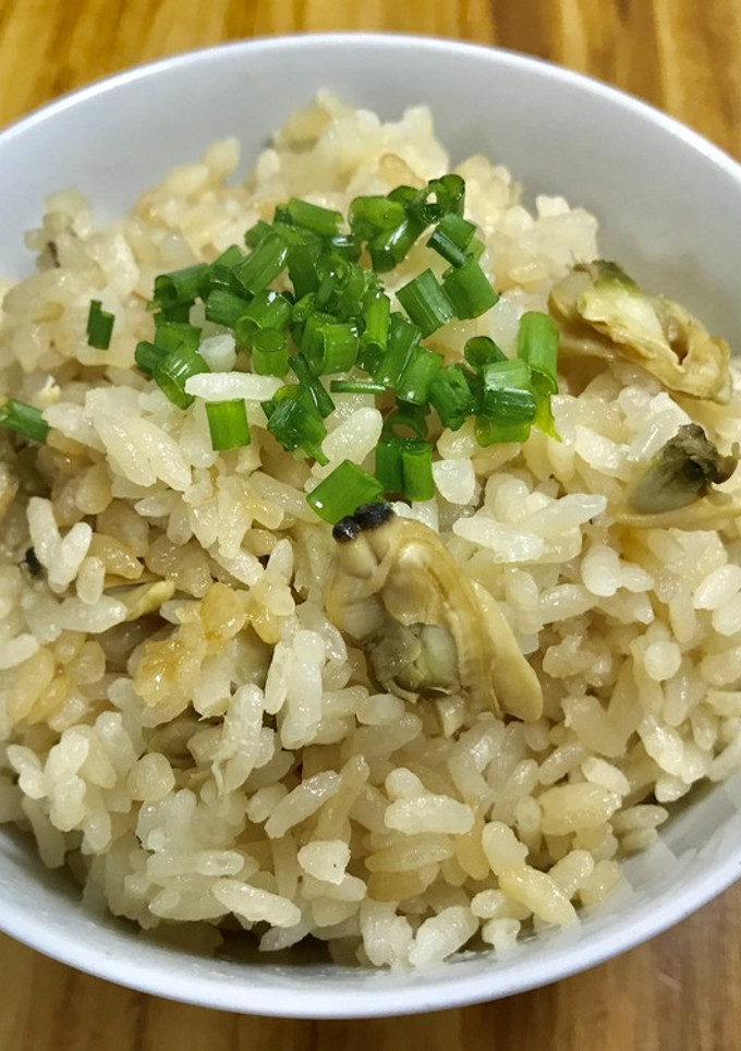 水煮缶で簡単『アサリの炊き込みご飯』-レシピのメイン写真
