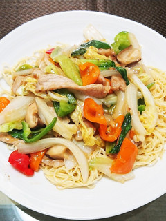 低糖質ランチ☆糖質0麺のあんかけ焼きそば-レシピのメイン写真