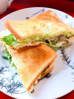 アボカドタルタルの鯖サンド-レシピのメイン写真