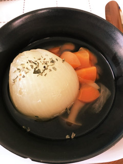 簡単☆丸ごと玉ねぎのスープ-レシピのメイン写真